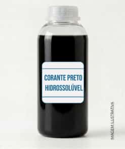 Corante Preto Hidrossolúvel para shampoo e sabonete líquido
