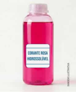 Corante Rosa Hidrossolúvel para shampoo e sabonete líquido
