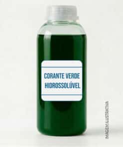 Corante Verde Hidrossolúvel para shampoo e sabonete líquido