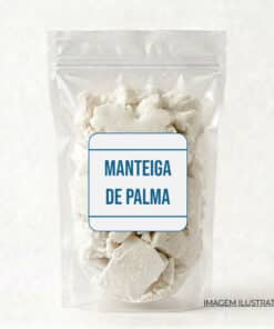 Manteiga de Palma matéria-prima natural para cremes corporais e máscaras capilares