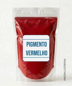 Pigmento Vermelho em Pó para formulações de batom e blush