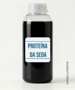 Proteína da Seda matéria-prima para máscaras capilares e séruns faciais