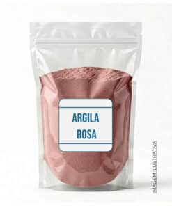 Argila Rosa – Ingrediente natural para máscaras e cremes cosméticos